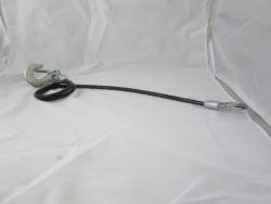 46" Safety Cable with 23" Coiled End 10K (Each)