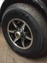 225/75R15 E WESTLAKE TIRE ON A 15" 6 LUG BOBCAT WHEEL