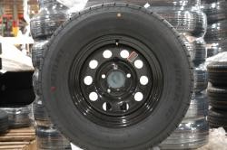205/75R14C WESTLAKE TIRE ON A 14" 5 LUG BLACK MOD WHEEL