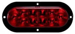 LIGHT, LED RED LENS TAIL SM W PLUG