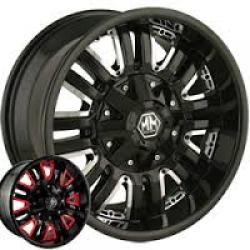 wheel, 18" x 9", Mayhem 8070MB