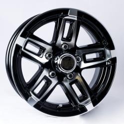 WHEEL - 14" 5 LUG TYPE T06 ALLOY