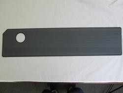 Mat, 49" Left Rear Step W/GP Hole - Brushed