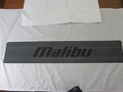 Mat, "MALIBU" Logo T/A Fender 6.75" x 36" - Brushed