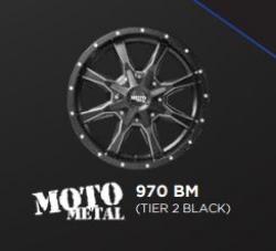 Wheel, 18" Moto Metal 970BM