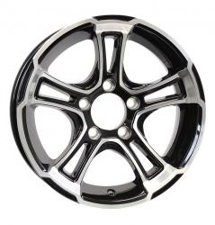 205/75R14D BW TRAILER KING RST TIRE ON A 14" 5 LUG WHITEHAWK WHEEL