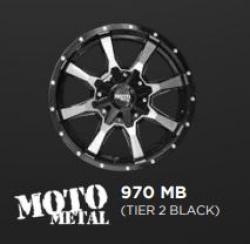 WHEEL, 18" MOTO METAL 970 MB