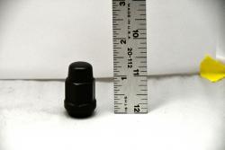 LUG NUT, ACORN, 1/2"-20, 3/4" HEAD - BLACK