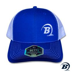 Trucker Hat, Royal Blue/White