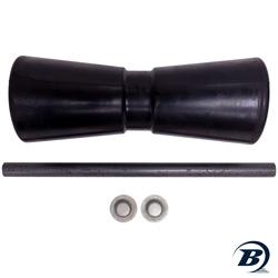 Roll Kit, Keel, 10" BLK No End Bell