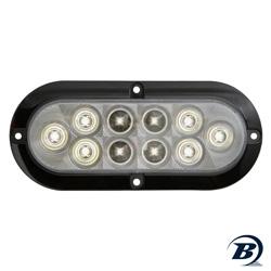Light, Oval LED Reverse, Surface Mount