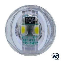 Light, White LED Runway, Grommet Mount