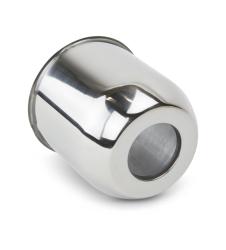 CENTER CAP - 4.25" CB, OPEN END, SS